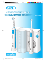 Braun oral b pc 6500 waterjet center oc 16 525 802822 Manuel utilisateur