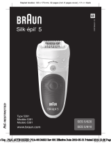 Braun SES 5/620, SES 5/810, Silk-épil 5 Manuel utilisateur