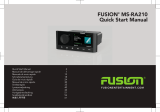 Fusion MS-RA210 Guide de démarrage rapide