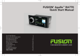 Fusion MS-RA770 Guide de démarrage rapide