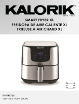 KALORIK 6 Quart Digital Air Fryer Pro XL Manuel utilisateur