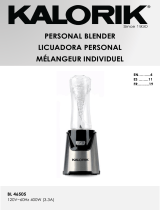 KALORIK 550W Personal Blender Manuel utilisateur