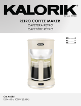 KALORIK 10 Cup Retro Coffee Maker Manuel utilisateur