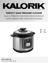 KALORIK 6.25 Quart Perfect Sear Pressure Cooker Manuel utilisateur