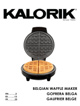 KALORIK Belgian Waffle Maker Manuel utilisateur