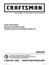 Crafstman CMPFN16K Le manuel du propriétaire