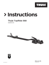 Thule TopRide Manuel utilisateur