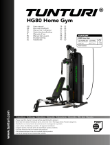 Tunturi HG80 Home Gym Le manuel du propriétaire