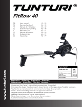 Tunturi FitRow 40 Rower Le manuel du propriétaire