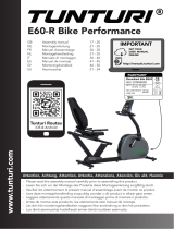 Tunturi E60-R Recumbent Exercise Bike Manuel utilisateur