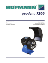 Hofmann geodyna 7300 Mode d'emploi