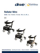 DeVilbiss Rollator Nitro Mode d'emploi