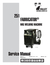 ESAB 251 FABRICATOR® Mig Welding Machine Manuel utilisateur