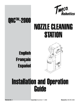 Tweco Robotics QRC™-2000 Nozzle Cleaning Station Guide d'installation