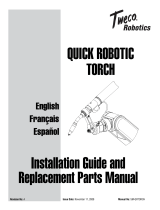 Tweco Robotics Quick Robotic Torch Guide d'installation