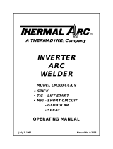 Thermal ArcInverter Arc Welder Model LM300 CC/CV