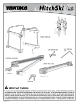 YAKIMA HitchSki Manuel utilisateur