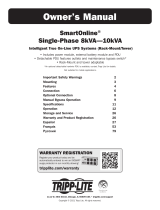 Tripp Lite SmartOnline 8kVA-10kVA UPS Le manuel du propriétaire
