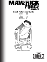 Chauvet Professional MAVERICK FORCE S SPOT Guide de référence