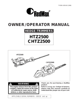 RedMax CHTZ2500 Manuel utilisateur