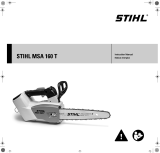 STIHL MSA 160 T Manuel utilisateur