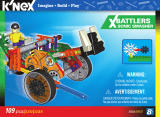 K'Nex Imagine Build Play X BATTLERS SONIC SMASHER 10406 Manuel utilisateur