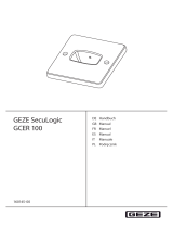 GEZE SecuLogic GCER 100 Manuel utilisateur