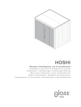 glass 1989 HOSHI 210X110CM Guide d'installation
