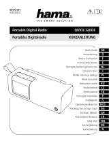 Hama DR200BT Portable Digital Radio Mode d'emploi