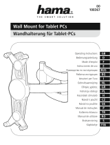 Hama Wall Mount for Tablet PCs Le manuel du propriétaire