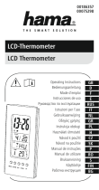 Hama 00186357 LCD Thermometer Le manuel du propriétaire