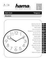 Hama 00186389 Wall Clock Le manuel du propriétaire