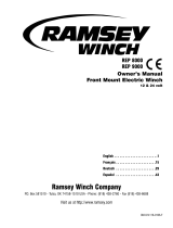 Ramsey Winch REP 9000 Le manuel du propriétaire