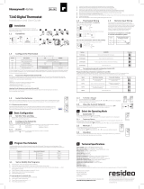 Honeywell Resideo T140 Guide d'installation