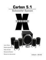 Xtensions Carbon XS-445 Manuel utilisateur