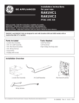 GE RAKUVC1 Guide d'installation