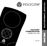 Polycom Communicator C100 for PVX Manuel utilisateur