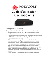 Poly RMX 1000 Guide de démarrage rapide