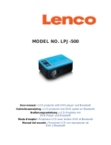 Lenco LPJ-500BU Le manuel du propriétaire