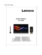 Lenco TFT-1028WH Le manuel du propriétaire
