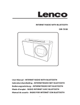 Lenco DIR-70BK Le manuel du propriétaire