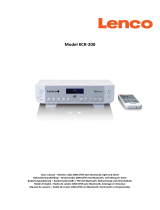 Lenco KCR-200 Kitchen Radio Le manuel du propriétaire