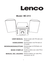 Lenco MC-013PK Le manuel du propriétaire