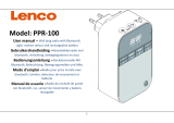 Lenco PPR-100WH Le manuel du propriétaire
