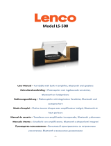 Lenco LS-500 Turntable Manuel utilisateur