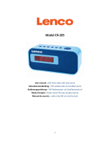 Lenco CR-205PK Le manuel du propriétaire