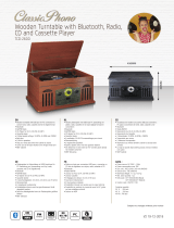 Lenco Classic Phono TCD-2600 Black Le manuel du propriétaire