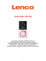 Lenco Xemio-668 Black Le manuel du propriétaire