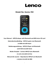 Lenco Xemio-769PK Le manuel du propriétaire