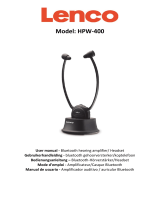 Lenco HPW-400BK Le manuel du propriétaire